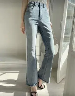 DAZY/リソッドジーンズフレアレッグ