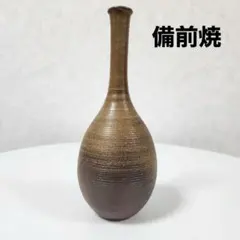 陶器製ストライプ花瓶 茶色deuwst1 陶器製ストライプ花瓶 茶色deuwst1 - メルカリ