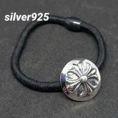 シルバー925 コンチョ ブレスレット フローラルクロス メンズ ヴィンテージのサムネイル