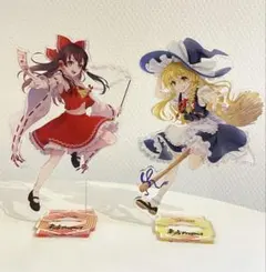 早い者勝ち❣️東方project BIGアクリルスタンド　魔理沙　霊夢