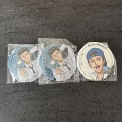 テニスの王子様宍戸亮缶バッチセット