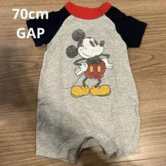 GAP 6-12month ロンパース　ミッキー　ディズニー