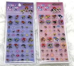 【正規品】パワーパフガールズ パワパフ　タイルシール　ブロックシール