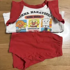 ベビーパジャマ 上下セット 80cm アンパンマン