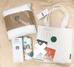 スターバックス 2024年 福袋 スタバ ステンレスボトル ブランケット バッグ