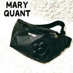 MARY QUANT マリークワント レディースボディバッグ モチーフ 黒