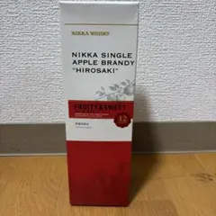NIKKA SINGLE APPLE BRANDY HIROSAKI 12年のサムネイル