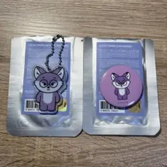 miniteen FOXDUNGEE ウォヌ アクリルキーホルダー 缶バッジ