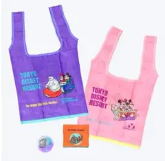 ディズニー エコバッグ キーホルダー カプセルトイ