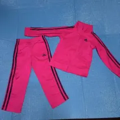 adidas ピンク ジャージ セット