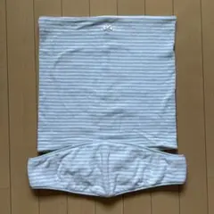 バースデイ　ふわっとパイル妊婦帯(腹巻き)　補助ベルト　ライトブルー　Lサイズ