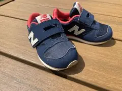 New Balance 420 ベビーシューズ ネイビー/レッド
