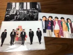 新品 嵐 5×20 クリアファイル 集合 第1弾 第2弾 2種類 計3枚セット