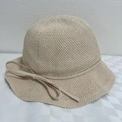 【送料無料】ベージュ バケットハット 帽子