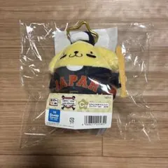 サンリオ　侍ジャパン　タイトーくじ　C賞　カラビナ付きマスコット　ポムポムプリン