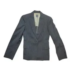 Calvin Klein ストライプ テーラードジャケット Oサイズ