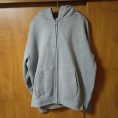 HOLSTEIN グレー フルジップパーカー Lサイズ