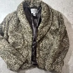 CHICO’S フェイクファー ショートジャケット 2