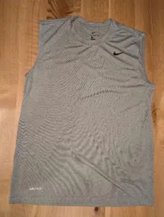NIKE ナイキ Dri-FIT グレー メンズ ノースリーブ Lサイズ