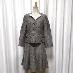【美品】EPOCA エポカ ツイード セットアップ スーツ