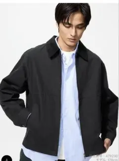 ジップアップショートブルゾン