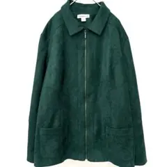 コールドウォータークリーク ジャケット 襟 長袖 XL 緑 上品 海外古着