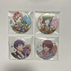 A3! 向坂椋 瑠璃川幸 佐久間咲也 兵頭九門 缶バッジ4個セット