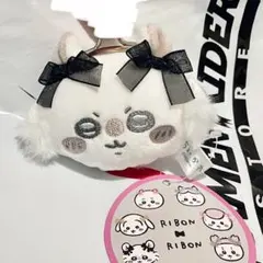 モモンガ ちいかわ ミニがまぐち リボン ミニがま口