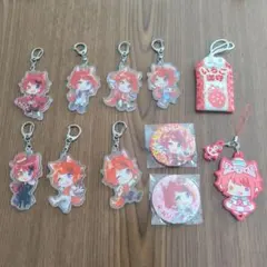 すとぷり 莉犬 アクキー まとめ売り 缶バッジ ラバスト お守り