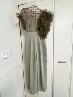 LAGUNAMOON パンツドレス LADYチュールドッキングコンビネゾン