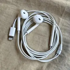 Apple EarPods Lightning 純正イヤホン 動作確認済