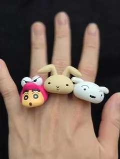 キャラクターリング 3個セット