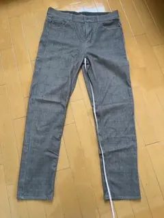 グレー チェック柄 スラックス パンツのサムネイル