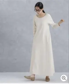 新品☆NANO universeサカリバフレアカットワンピース☆M白