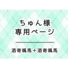 ちゅん様　専用ページ