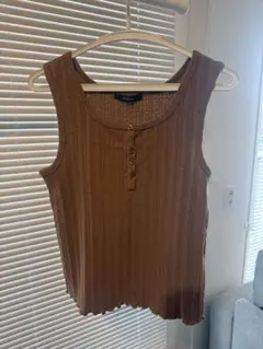w closet タンクトップ ブラウンのサムネイル