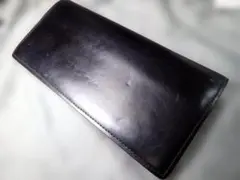 ●キプリス（CYPRIS）●シェルコードバン＆シラサギレザー長財布●良品のサムネイル
