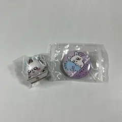 ちいかわ　くら寿司　モモンガ　キーホルダー　缶バッチ