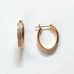 K18 フープピアス