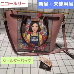 ニコールリー nicolelee 2way 花柄 ショルダーバッグ ピンク
