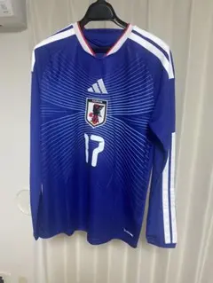 adidas サッカー日本代表 田中碧 長袖ユニフォーム L - メルカリ
