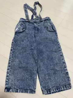 デニムオーバーオール 100