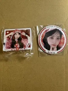CUTIE STREET 佐野愛花 ランダムカプセル アクリルクリップ 缶バッジ