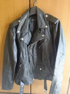 シモキタザワ　リンゴ　ライダースダブルジャケット