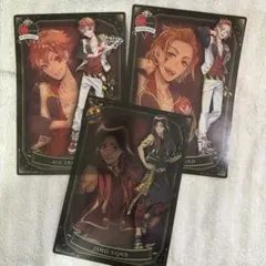 ツイステ　エース　ケイト　ジャミル　クリアビジュアルポスター