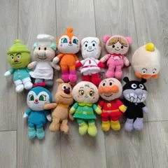 アンパンマンキャラクターぬいぐるみ 11体セット
