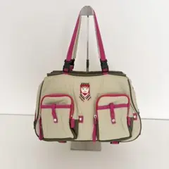 オレボレブラ アルベロベロ ボストンバッグ ナイロン 刺繍 多ポケット