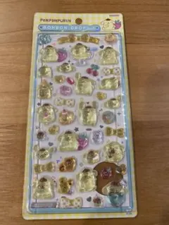 【正規品】ポムポムプリン ボンボンドロップ シール　第二弾