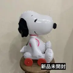 【新品未開封品】スヌーピー 車輪付きバルーン　お散歩風船