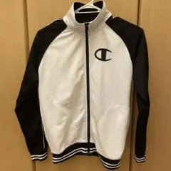Champion ホワイト ブラック ジャケット スポーツ チャンピオン